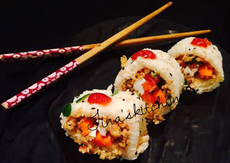 Recipe of Perfect Sooji ki sushi 🍥