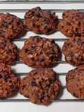 Soft Oatmeal Chocolate Cookies