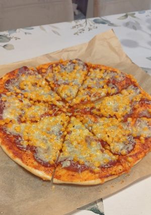Házi pizza 🍕 recept fotója