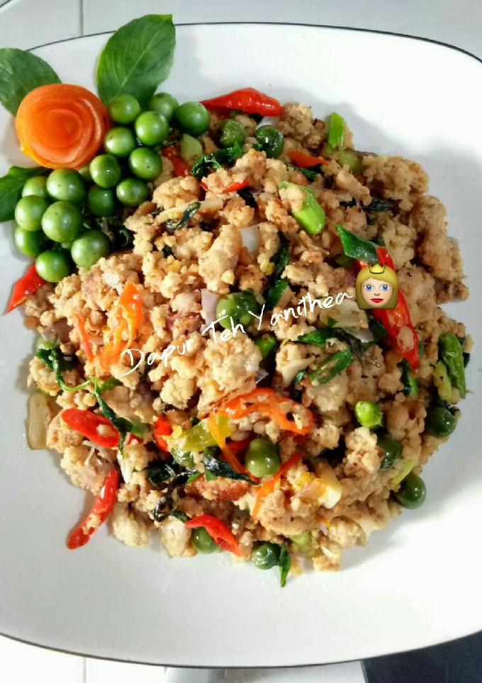 Foto resep "Sambel Ulukuteuk Oncom Leunca"