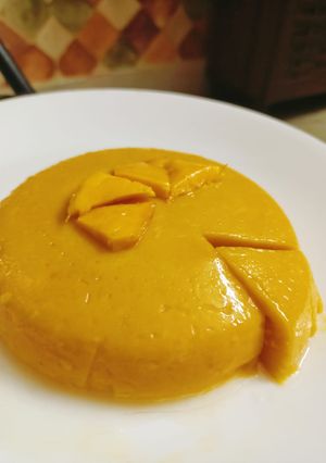 ম্যাঙ্গো পুডিং (mango puding recipe in bengali) রেসিপির প্রধান ছবি