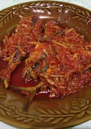 Foto resep Sambal Ikan Kembung Banjar Teri Nasi Medan