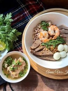 Hình của món Hủ tiếu Nam Vang.