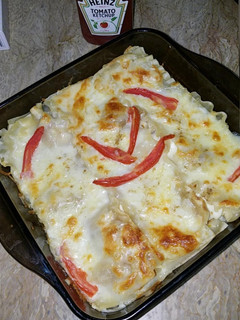 A picture of Lasagna.