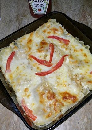 A picture of Lasagna.