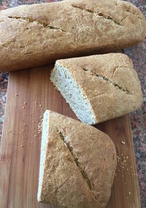 Una foto de Pan de espelta y mijo