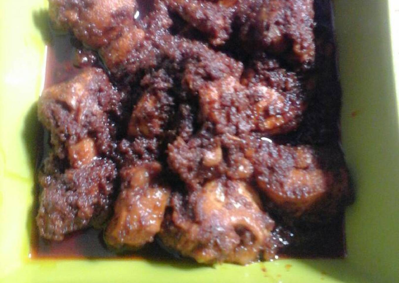 Ayam rendang ala mama wisya n zibran
