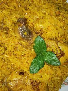 صورة لوصفة برياني دجاج