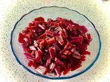 Ensalada de tallos de betarraga