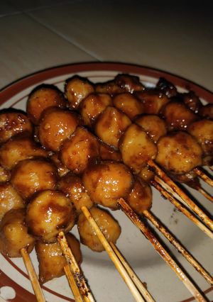 Foto resep Bakso bakar pedas manis