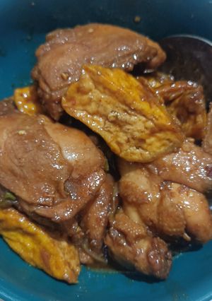 Foto resep Semur Ayam tahu kecap