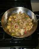 Fajitas primaveral