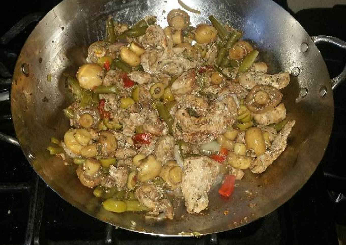 Fajitas primaveral