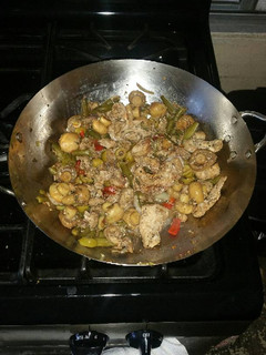 Una foto de Fajitas primaveral