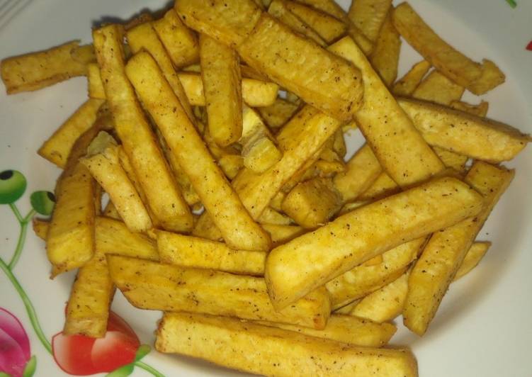 Easy Recipe: Yummy Baked Sweet Potato (Ngwaci) Chips