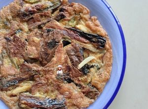 Gambar Telur Dadar Terung Bakar
