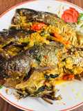 Mangut ikan patin asap