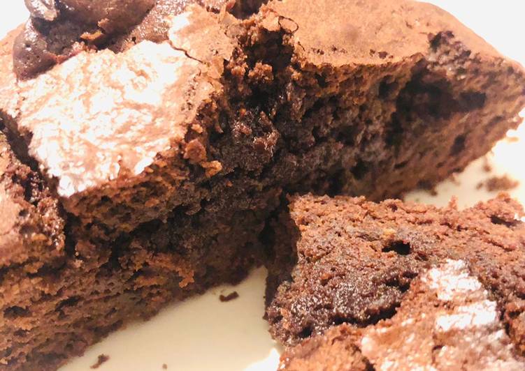 Langkah Mudah untuk mengolah Brownies Panggang Dark Choco Anti Gagal