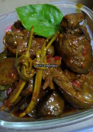 Foto resep Rendang Ati Ampela