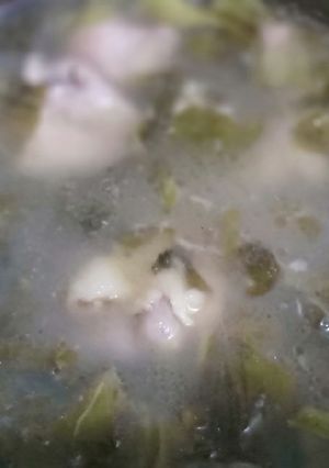 Foto resep Sayur asin ayam/bakso super mudah #ResepRamadan