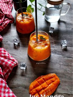 Foto resep Jus Mangga Madu Susu