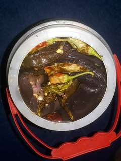 عکسی از دستور ترشی بادمجان