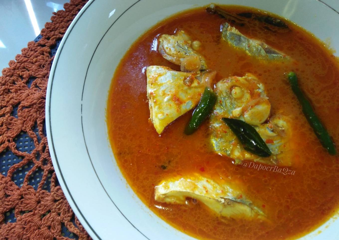 Tumis ikan Kuwe/Rambeu khas Aceh