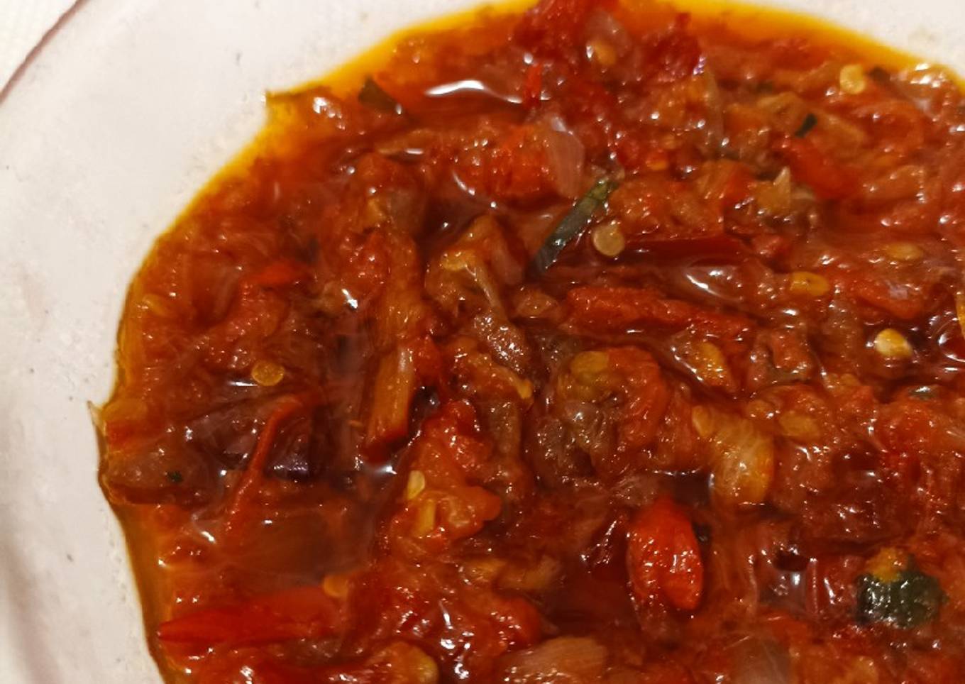 Sambal Goreng Terasi Daun Jeruk