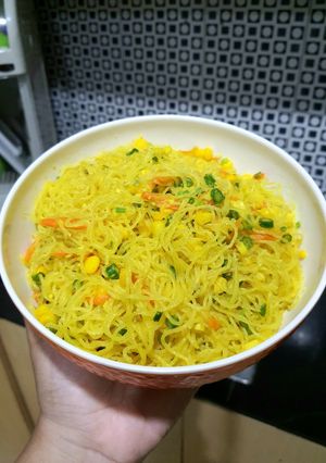 Foto resep Bihun bumbu kunyit masak santan