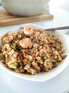 Una foto de Arroz frito estilo chino