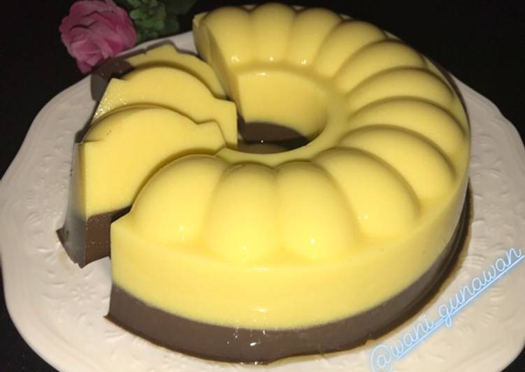 Pudding Jagung coklat