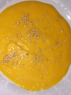 Una foto de Crema de calabaza