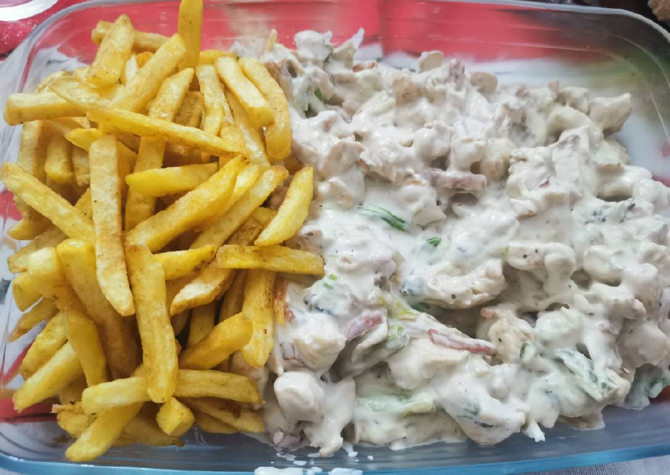 Pechugas a la crema sin lactosa