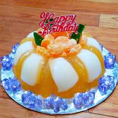 รูปของ Puding jeruk susu