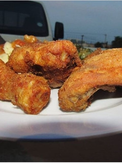 A picture of Ellis Brown Powder Milk Fried Chicken.