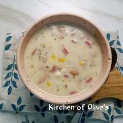 Creamy Corn Soup KW a la KFC Kitchen of Olive's রেসিপির প্রধান ছবি