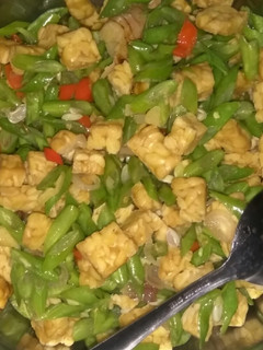 Foto resep Oseng buncis tempe