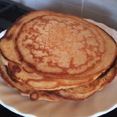 A picture of Banana pancakes.
