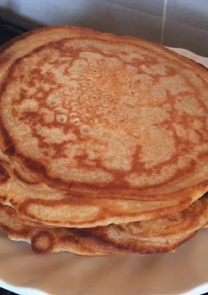 A picture of Banana pancakes.