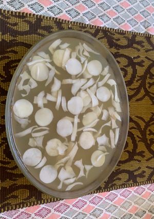 Coconut pudding রেসিপির প্রধান ছবি