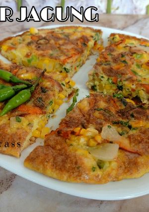 Foto resep [menu diet] Dadar Jagung