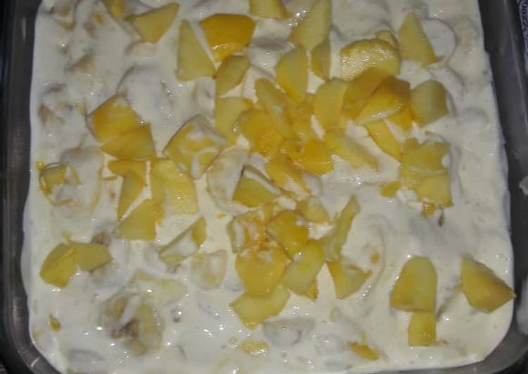 Mango creamtriffle