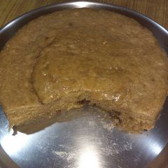 A picture of Banana and wheat cake.