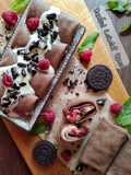 Dadar Gulung Cokelat Oreo (Cream Cheese filling)