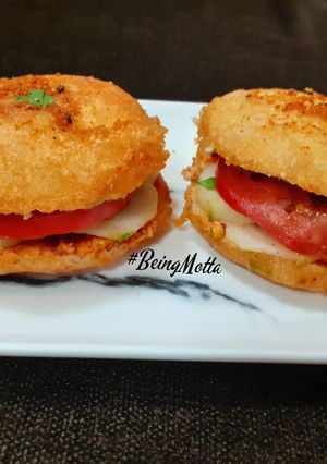 A picture of Crunchy Wada Sandwich.