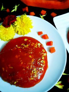 பப்பாளி அல்வா(papaya halwa recipe in tamil) செய்முறை முக்கிய புகைப்படம்