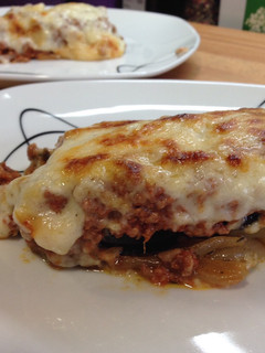 Una foto de Moussaka