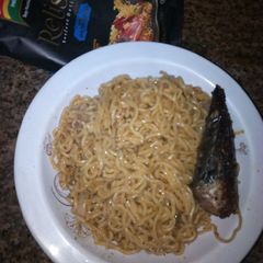 A picture of Indomie seafood delight.