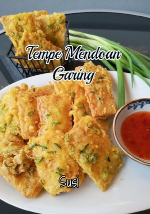 Foto resep Tempe mendoan garing