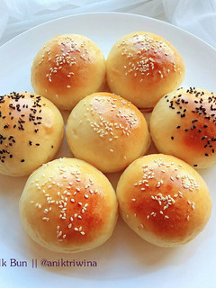 Foto resep MILK BUN (eggless)